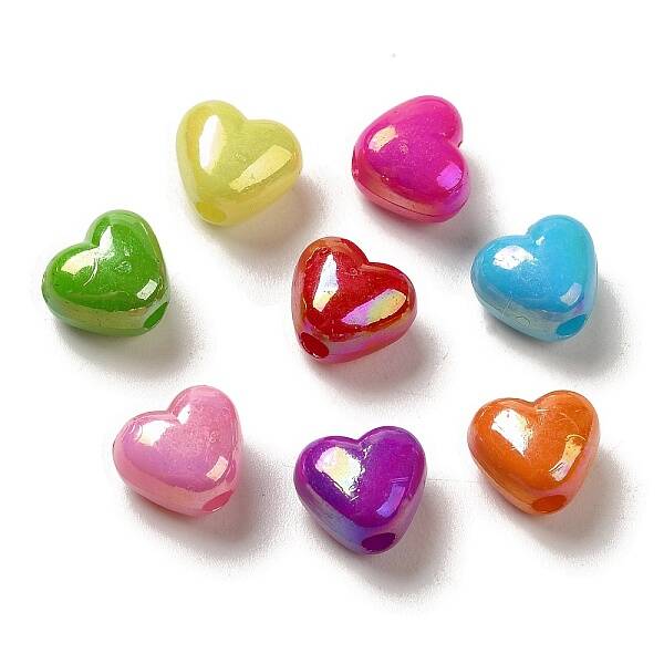 Plating Opaque Acrylic Beads