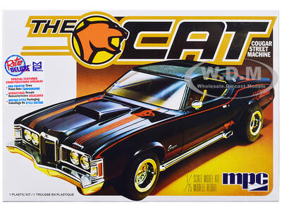 Skill 2 Model Kit 1973 Mercury Cougar The Cat 1/25 Scale Model by MPC