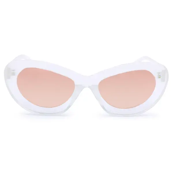 Jackie - Rose Gold - Prescription | Color: Clear - Rosegold | Size: OS