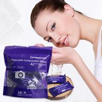 Cottonessence Compressed Towels Tablets, Disposable Face Towels for Travel Camping Hiking