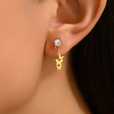 Elegant Crystal Earrings Set for Women