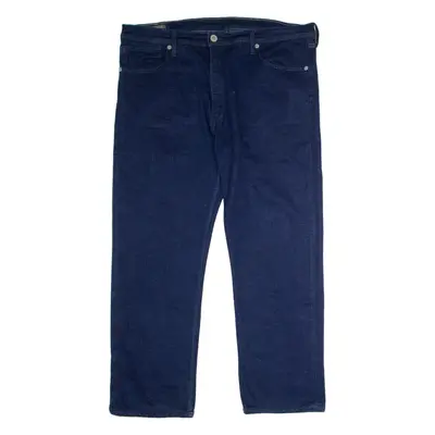 LEVI'S 551Z Blue Tab Mens Jeans Blue Relaxed Straight Raw W40 L28