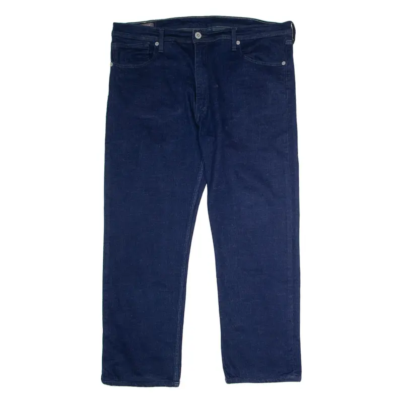 LEVI'S 551Z Blue Tab Mens Jeans Blue Relaxed Straight Raw W40 L28