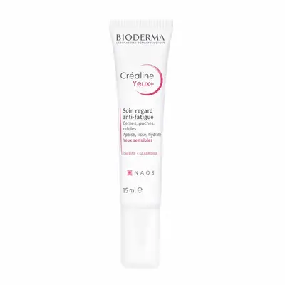 Bioderma Crealine Eyes+ Anti-Fatigue Eye Treatment Sensitive Skin 15ml