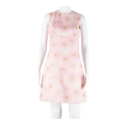 BETTY BARCLAY Womens Mini Dress Pink Floral Sleeveless Short S