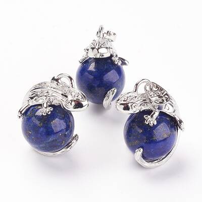 Natural Lapis Lazuli Pendants