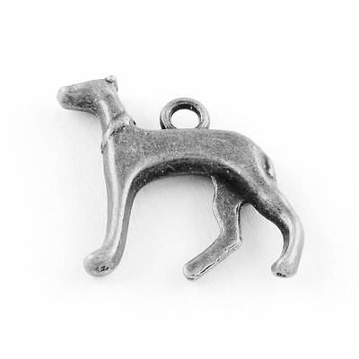 Tibetan Style Alloy Puppy Pendants