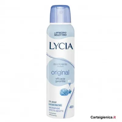Lycia Lycia Original Anti-Odor Deodorant Spray 150 Ml