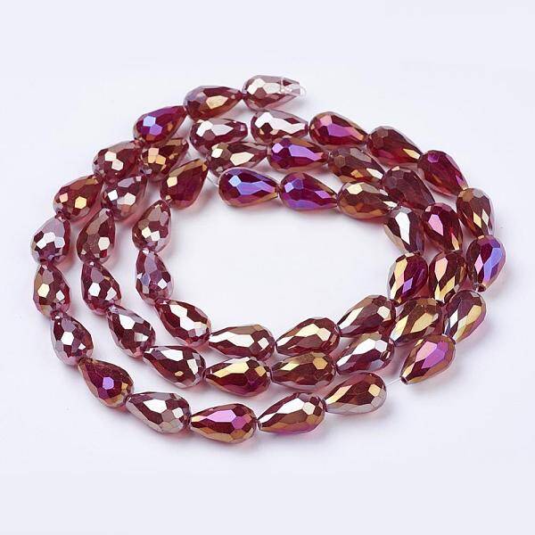 Electroplate Glass Beads Strands