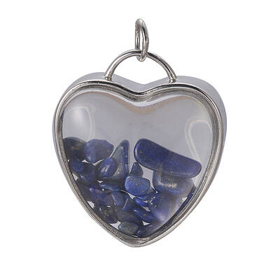 Natural Lapis Lazuli Chips Pendants