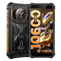 FOSSIBOT F101 Pro Rugged Smartphone Unlocked, Dual Screen 10600mAh Battery 15+128GB Storage MTK8788 Octa-cora Processor 24MP+...