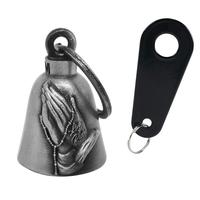 Dream Apparel Praying Hands Bell, Christmas/Halloween Bell, Gremlin/Guardian Motorcycle Bell/Motorcycle Key Chain For Bikers ...