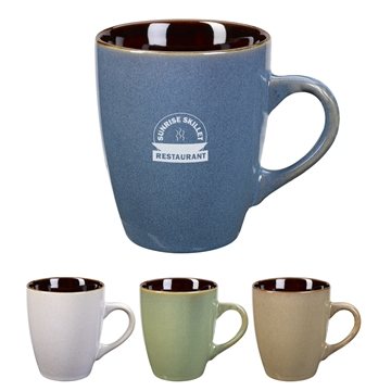 144 Custom 12 oz Artisan Mug - Handcrafted & FDA Approved