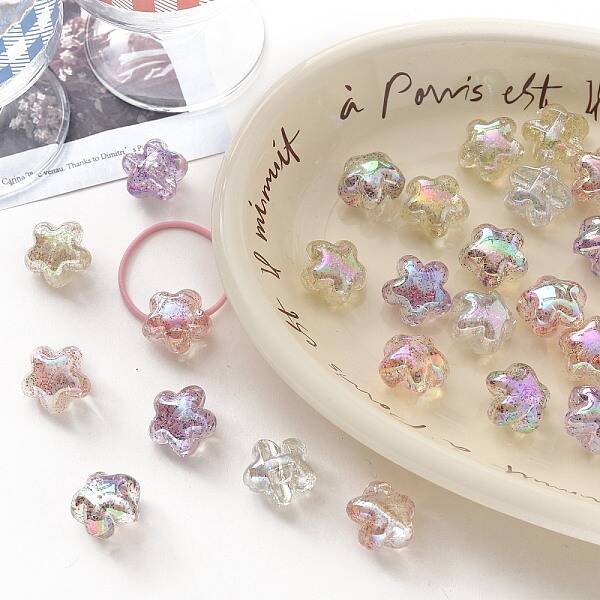 Transparent Acrylic Beads