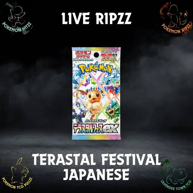 Terastal Festival Pokemon Japanese Packs