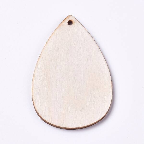 Unfinished Blank Wood Pendants
