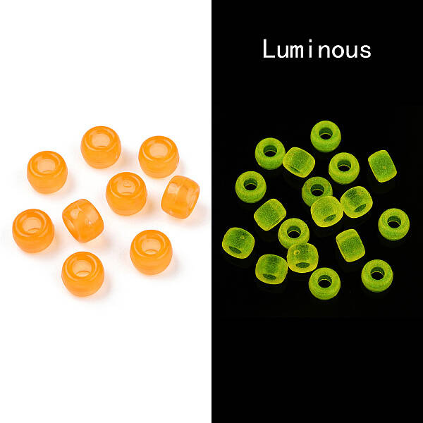 Transparent & Luminous Plastic Beads