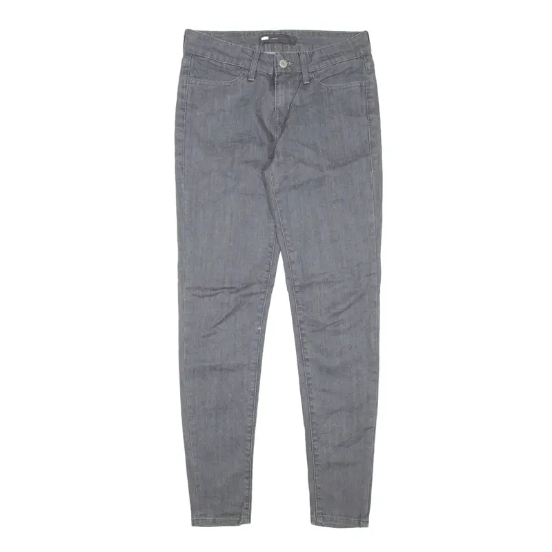 LEVI'S Legging Jeans Grey Denim Slim Skinny Womens W26 L28