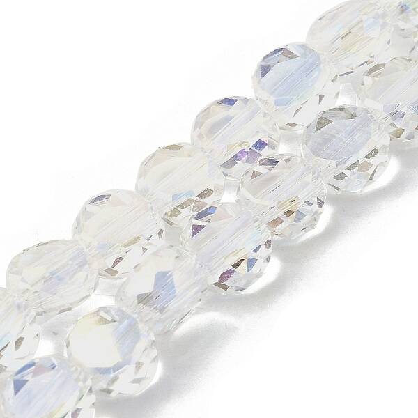 Electroplate Glass Beads Strands