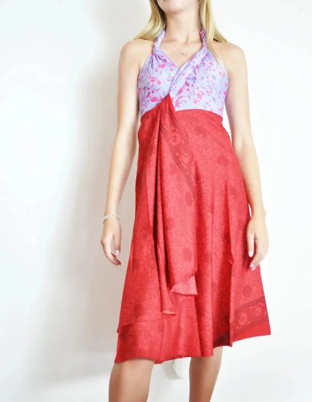 Long Multi Wear Skirt (straight hem) - Eco Couture - Wholesale | Size: O/S | Color: Assorted