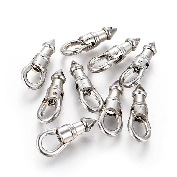 Tarnish Resistant 304 Stainless Steel Lobster Claw Clasps