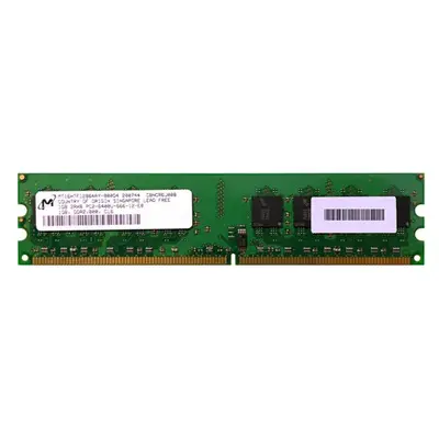 MT16HTF12864AY-800D4 Micron 1GB DDR2-800MHz UDIMM 2Rx8 CL6 Memory