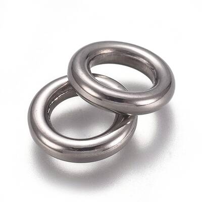 Tarnish Resistant 304 Stainless Steel Linking Ring