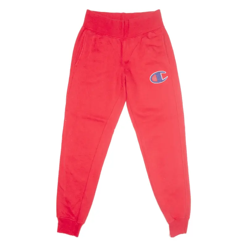 CHAMPION Joggers Red Tapered Womens XS W24 L27