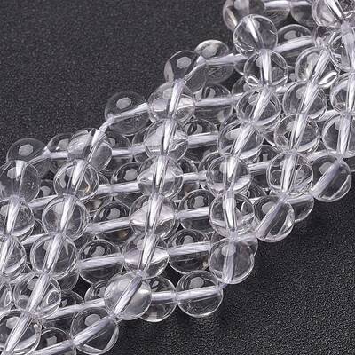 Natural Quartz Crystal Beads Strands