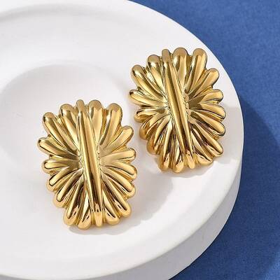 304 Stainless Steel Stud Earrings