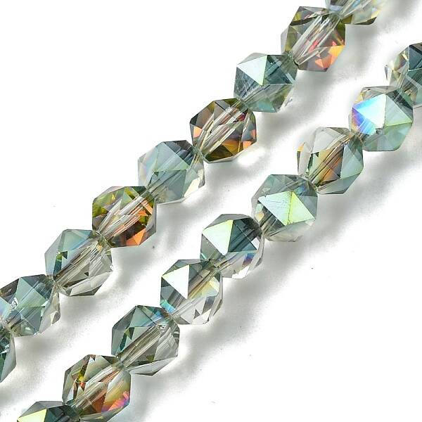 Electroplate Glass Beads Strands