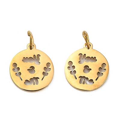 304 Stainless Steel Charms