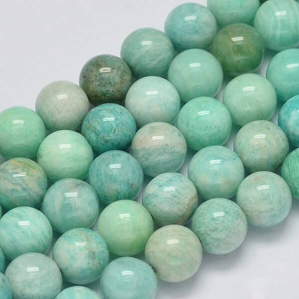 Natural Amazonite Beads Strands