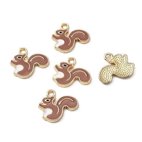 Alloy Enamel Pendants