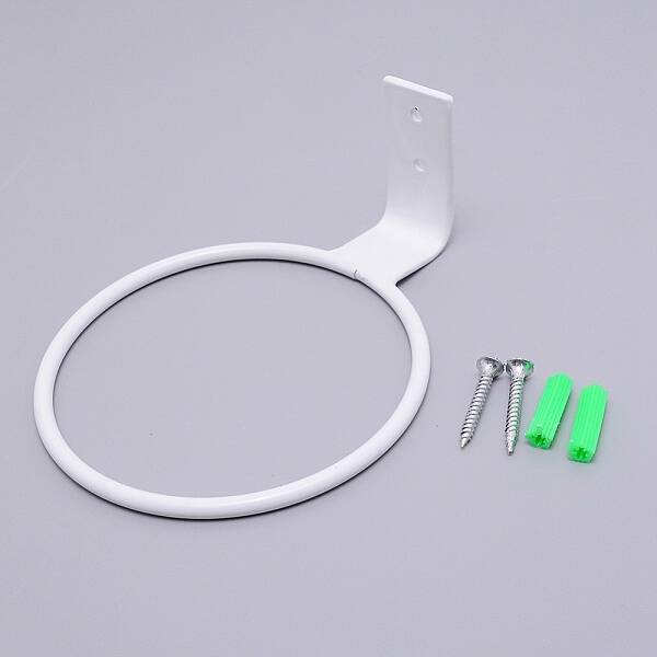Metal Wall Mounted Bracket Planter Hook Flower Pot Ring For Indoors Balcony  Ring Holder Flower Planter