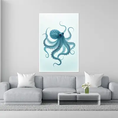 Oceanic Grace - The Blue Octopus