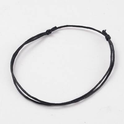 Adjustable Waxed Cord Bracelets