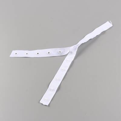 Polyester Sewing Snap Button Tape