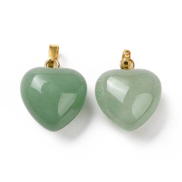 Natural Green Aventurine Pendants