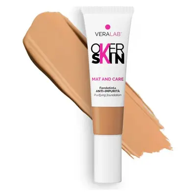 Overskin Mat And Care - Anti-Imperfection Foundation 10 - Cinnamon 30 ml