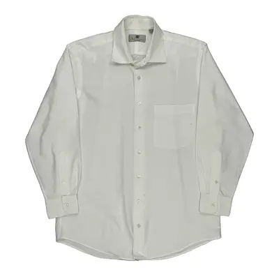 Classic White Shirt Aquascutum Shirt - Large White Cotton