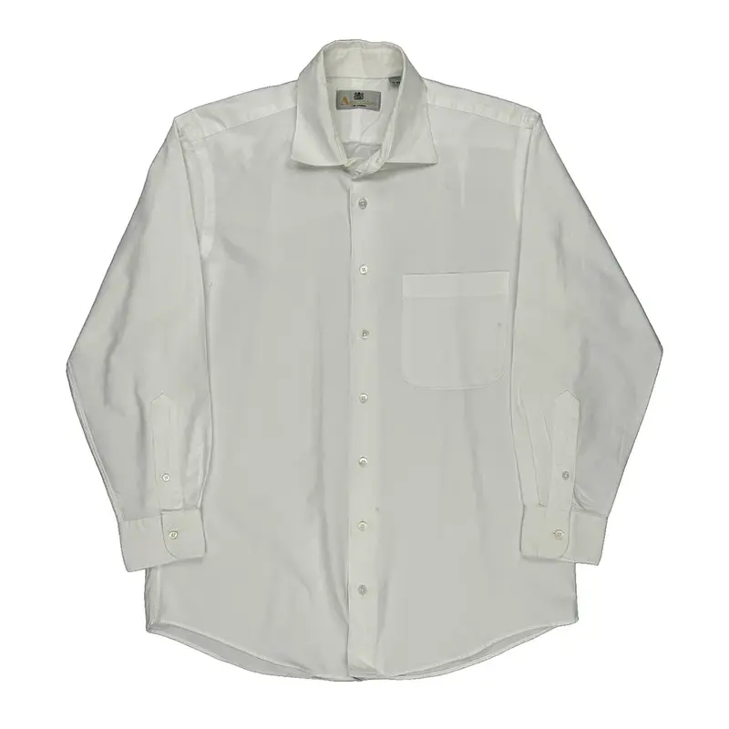 Classic White Shirt Aquascutum Shirt - Large White Cotton