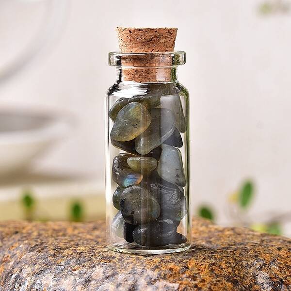 Glass Wishing Bottles