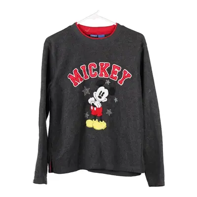 Disney Fleece - Medium Grey Polyester