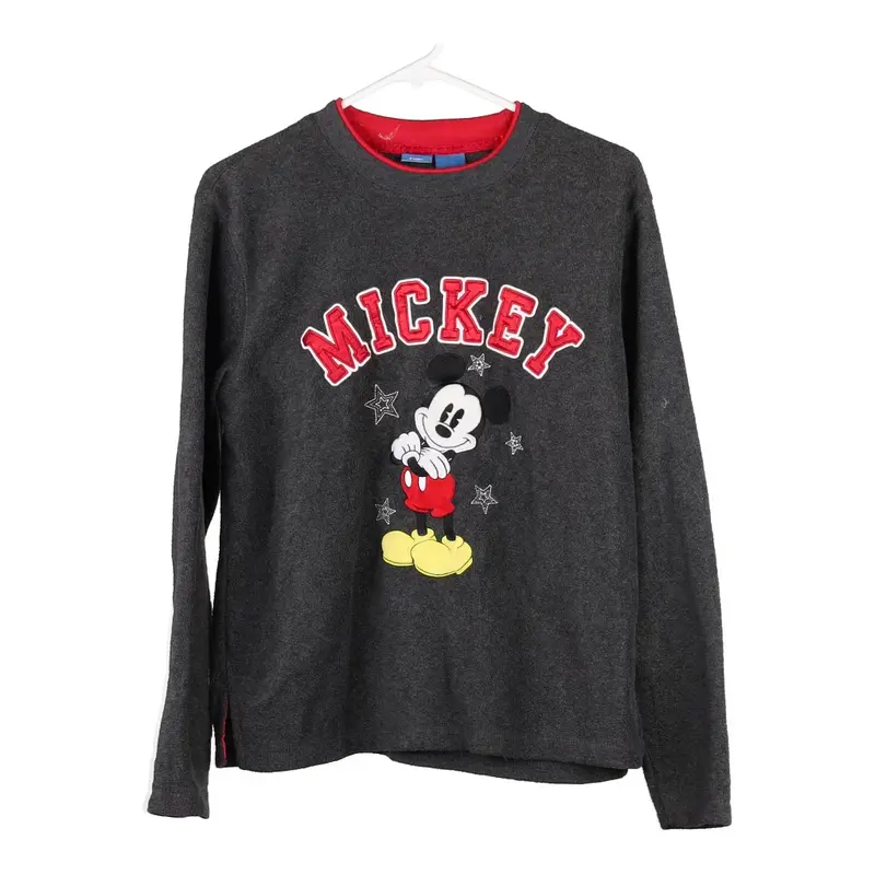 Disney Fleece - Medium Grey Polyester