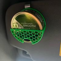Dip Can holder visor clip holster - (Fits Dip container only)