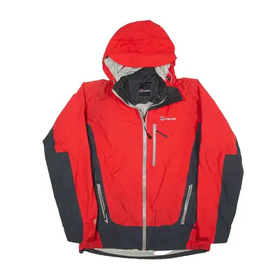 BERGHAUS Rain Jacket Red Mens M