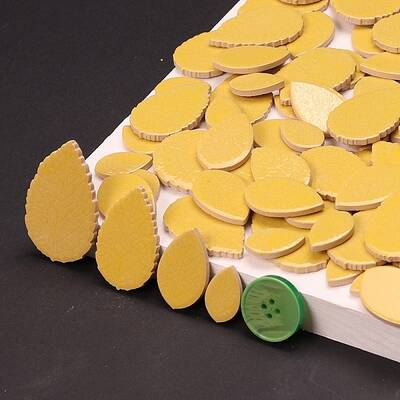 Leaf Shape Porcelain Mosaic Tiles