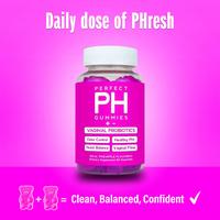 NEW Perfect PH Balance Gummies - Women's Real Pineapple Flavored Vaginal Supplement - One Month Supply - Probiotics Vitamins ...
