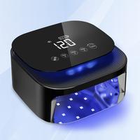 BETE Cordless UV Nail Lamp, 60W UV Light for Gel Nails LED Nail Dryer with 4 Timer, Smart Sensor, 30pcs Lamp Beads,Removable ...